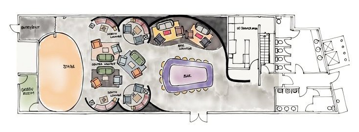 Peppermint Club Table Floor Plan