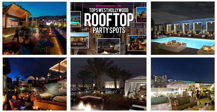 5 Hottest Rooftop West Hollywood Bars in LA