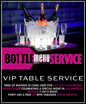 VIP Table Booking Bottle Service