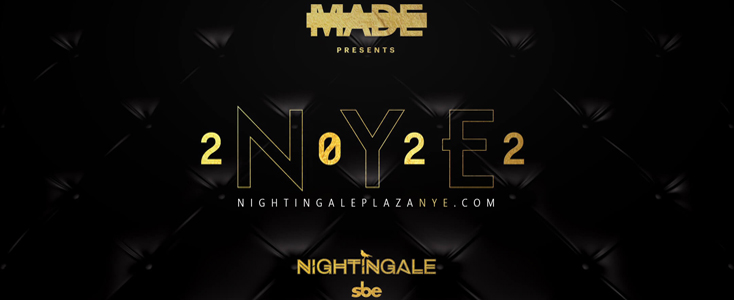 Nightingale Plaza NYE 2022 New Year's Eve Party